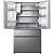 Refrigerador French Door ConvertZone Gorenje Inox 4 Portas - Compartimento Ajustável, NoFrost Plus, Inverter, FastFreeze, SuperCool, Iluminação LED, Classe T - Imagem 6