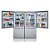 Refrigerador Embutido ou Piso 890L Tecno Professional Duo TR44BX - Aço Inox Anti-manchas, Ice Makers, Super Freeze e Super Cool, A+++ Energia - Imagem 6