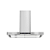 Coifa Adria Ilha 90cm Elettromec Connect 220V Inox - Controle Wi-Fi Via App, 3 Velocidades, LED, Touch, Depuração e Exaustão, 1200m³/h - Imagem 1