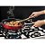 Cooktop Embutível Lofra Dolcevita Preto Fosco 120cm - Dual Flame 4.500W, Design Vintage, Queimadores Sabaf, Zonas Vitrocerâmicas, Segurança Gas-Stop, Manípulos em Latão - Imagem 8