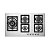 Kit Cozinha Elettromec Quadratto 90cm | Cooktop 5 Bocas + Forno Vetro 60cm + Micro-ondas Flat + Coifa Milano | Inox 220V - Imagem 2