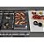 Fogão Embutível com Forno Duplo Elétrico Bertazzoni Master Series 6 Queimadores - Alta Eficiência, Grill Infravermelho, Acabamento em Aço Inox, 138L - Imagem 4