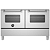Fogão Embutível com Forno Duplo Elétrico Bertazzoni Master Series 6 Queimadores - Alta Eficiência, Grill Infravermelho, Acabamento em Aço Inox, 138L - Imagem 6