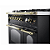 Fogão Embutível Vintage Lofra Dolcevita com Duplo Forno, 7 Queimadores Profissionais e Grill Infravermelho - Preto Fosco, 120cm, Design Elegante, 220V, Segurança Gas-Stop - Imagem 6