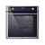 Forno Elétrico Multifunção 60cm 74L Cuisinart Arkton - Sistema Convecção, 8 Funções, Porta Vidro Triplo Anti-Impressão Digital, Ventilação Tangencial - Imagem 1