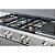 Rangetop Embutível Bertazzoni Master MAST486GRTBXT - Queimadores Dual Flame 5.000W, Grill Elétrico com 7 Níveis, Manípulos Alumínio, Segurança Gas-Stop - Imagem 3