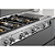 Rangetop Embutível Bertazzoni Master MAST486GRTBXT - Queimadores Dual Flame 5.000W, Grill Elétrico com 7 Níveis, Manípulos Alumínio, Segurança Gas-Stop - Imagem 4