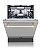 Lava-Louças de Embutir Tecno Vintage TD16WPV2 Tall Tub 16 Serviços 220V - SteamWash, IonTech, UltraSilent 41dB, 9 Programas, Puxador Latão - Imagem 2