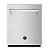 Lava-louças Embutida 14 Serviços Bertazzoni Professional PROFBERTD14 Inox Anti-manchas 9 Programas - Alta Temperatura, Secagem Rápida, Silenciosa, Iluminação LED, Design Personalizável - Imagem 1