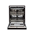 Lava-Louças Embutir Cuisinart 14 Serviços Prime Cooking Inox 60cm 220V - 7 Programas Dualzone Wash, Display LED, Economia de Energia A+ - Imagem 2