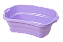 Bacia Plástica Resistente 17 Litros Multiuso Plastibaby - Imagem 4