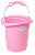 Balde Plástico Resistente 11 Litros Multiuso Plastibaby - Imagem 2