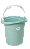 Balde Plástico Resistente 11 Litros Multiuso Plastibaby - Imagem 1