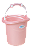 Balde Plástico Resistente 11 Litros Multiuso Plastibaby - Imagem 3