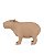 Escultura Decorativa Capivara em Polirresina - Imagem 3