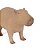 Escultura Decorativa Capivara em Polirresina - Imagem 4