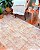 Tapete Carrara Bege com Cru 0,95m x 2,50m 100% Algodão - Imagem 4