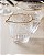 Leiteira Mauve com Fio de Ouro 230ml em Cristal Wolff - Imagem 1