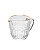 Leiteira Mauve com Fio de Ouro 230ml em Cristal Wolff - Imagem 2