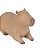Escultura Decorativa Capivara em Polirresina 15x10cm - Imagem 1