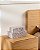 Kit Caixas Decorativas em MDF e Canvas Dourado com 2 Peças - Imagem 1