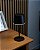 Luminária de Mesa Elara Preta em Metal com LED 3 Tons USB Lyor - Imagem 1