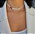 Gargantilha Choker Escama de Peixe Folheada Prata - Imagem 2