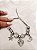 Pulseira com Berloques Folheada a Prata - Imagem 1
