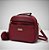 Bolsa Transversal Feminina Média Vinho Chic - Imagem 1