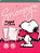 Caderno Colado Papel de Carta Snoopy 50 Folhas - Imagem 2