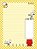 Caderno Colado Papel de Carta Snoopy 50 Folhas - Imagem 8