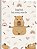 Caderno Colegial Costurado Decorado Capycuties 160 Folhas - Imagem 2