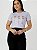 T-SHIRT FLORES PEROLAS PAZ FE AMOR SAUDE - Imagem 3