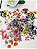 15 Peças Adesivos Transparentes de Flores para Scrapbooking, Adesivos de Plantas da Natureza - Imagem 2