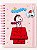CADERNO DE ANOTAÇÕES-A5-COM BOLSA - SNOOPY - Imagem 1
