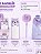 KIT DE ANOTAÇÃO/PORTA CANETA - LILAC BEAR - FOFY - Imagem 2
