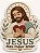 Adesivos Cristãos Estilo Bordado – Jesus | Perfeitos para Bíblia, Devocional, Caderno e Presentes - Imagem 3