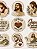 Adesivos Cristãos Estilo Bordado – Jesus | Perfeitos para Bíblia, Devocional, Caderno e Presentes - Imagem 2