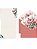KIT PAPEIS DE CARTA FLORAIS - 4 PAPEIS E 2 ENVELOPES - Imagem 2