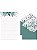 KIT PAPEIS DE CARTA FLORAIS - 4 PAPEIS E 2 ENVELOPES - Imagem 1