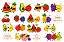 CAIXINHA DE ADESIVOS - COLEÇÃO FRUTINHAS - Imagem 3