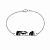 Pulseira Personalizada com Foto Gravada em Prata 925 - Imagem 1