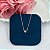 GARGANTILHA PRATA CARTIER CORACAO 4*4 MOISSANITE 45 CM RODIO - Imagem 1