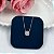 GARGANTILHA PRATA CARTIER QUADRADO ZIRCONIAS E MOISSANITE 5X2 45 CM RODIO - Imagem 1