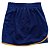 Shorts-saia Escolar Infantojuvenil Azul Marinho Com Viés Colorido - Imagem 3