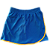 Shorts-saia Escolar Infantojuvenil Azul Royal Com Viés Colorido - Imagem 3