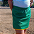 Shorts-saia Escolar Infantojuvenil Verde Bandeira Com Viés Colorido - Imagem 1