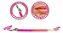 Lapis Labial Duo Com Apontador - Mia Make - Imagem 3