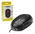 Mouse Óptico USB com Fio B-Max BM-611 Preto para Notebook e PC - Imagem 1