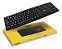 Teclado Bright Usb Basico Usb 0014 Com Fio 1,3m Abnt2 Pc Cor Preto - Imagem 1